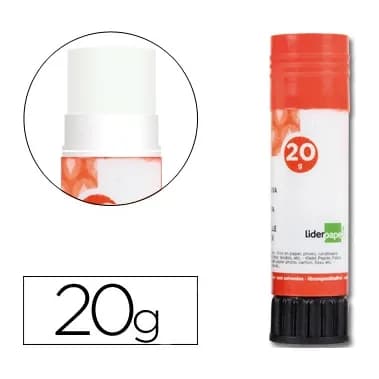 Liderpapel Pegamento liderpapel en barra 20 gr unidad