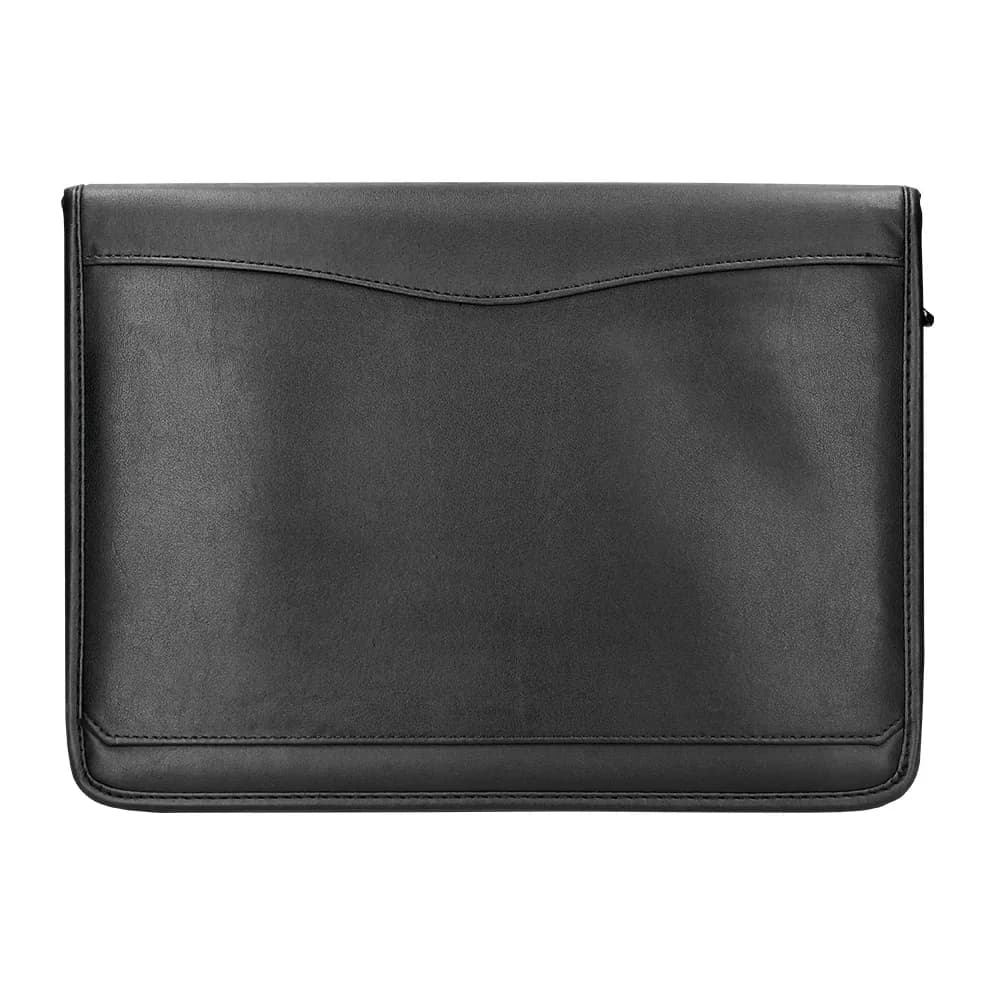 Q-connect Carpeta portafolios q-connect cremallera 4 anillas 20 mm concalculadora con bolsa para movil 260x355 mm