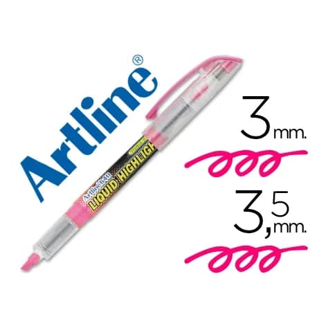 Artline Rotulador artline fluorescente ek-640 punta biselada