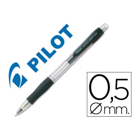 Pilot Portaminas pilot super grip 0,5 mm sujecion de caucho