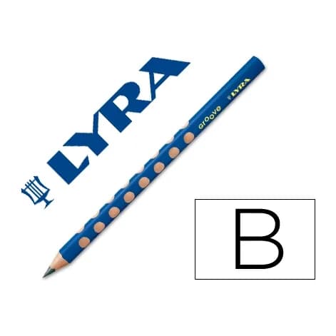 Lyra Lapices de grafito lyra groove triangular mina b de 4,25 mm