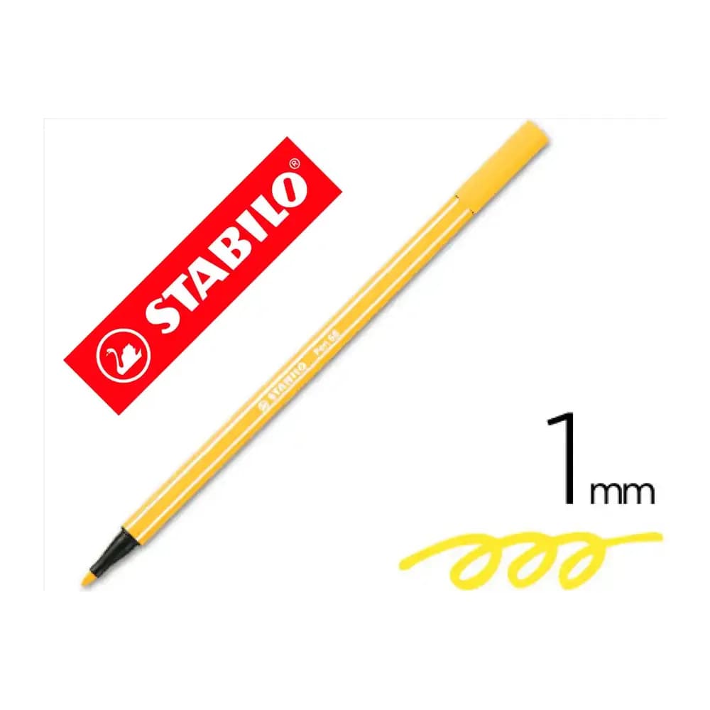 Stabilo Rotulador stabilo acuarelable pen 68 punta gruesa 1mm
