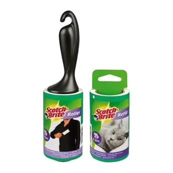 3m Rodillo quitapelusas con mango ergonomico y hojas precortadas 56 usos