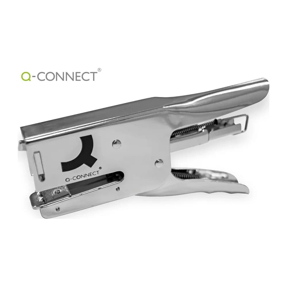 Q-connect Grapadora q-connect de tenaza capacidad 40 hojas usa grapas 24/6 26/6