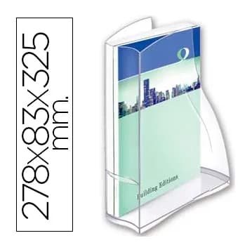 Cep Revistero cep ellypse plastico transparente