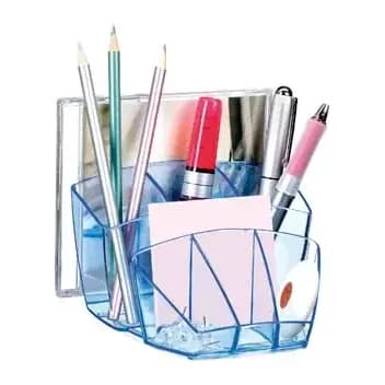 Cep Organizador sobremesa cep confor ice blue plastico transparente celeste