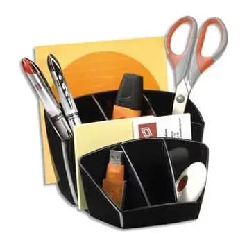Cep Organizador sobremesa cep confor plastico negro