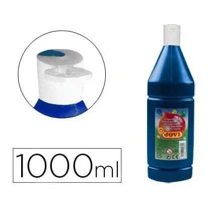 Témpera líquida escolar Jovi de 1.000 ml – Azul ultramar