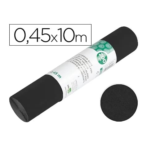 Liderpapel Rollo adhesivo liderpapel especial ante negro rollo de 0,45 x 10 mt