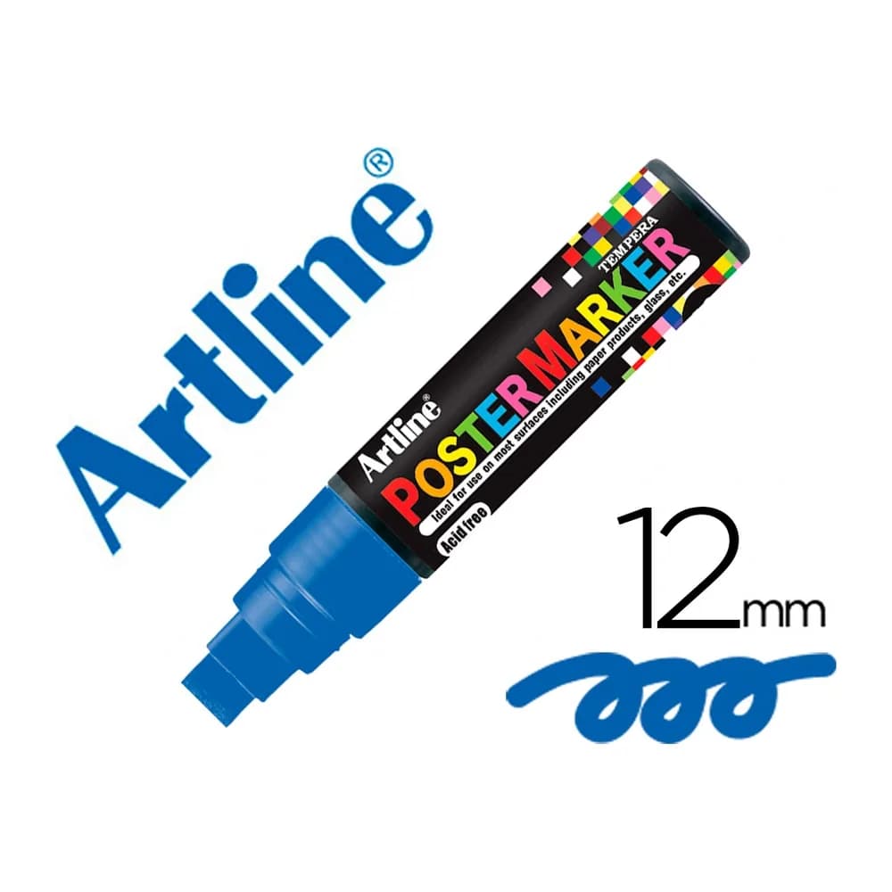 Artline Rotulador artline poster marker epp-12 punta redonda 12 mm