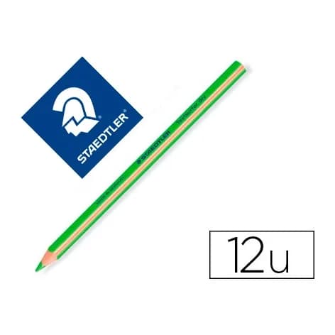 Staedtler Lapices fluorescente staedtler textsurfer dry triangular caja de 12 unidades