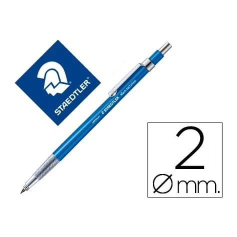 Staedtler Portaminas staedtler mars technico 2 mm con clips y afilaminas