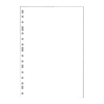 Multifin Recambio multifin 3002 cuarto natural liso blanco 50 hojas 155x215 mm
