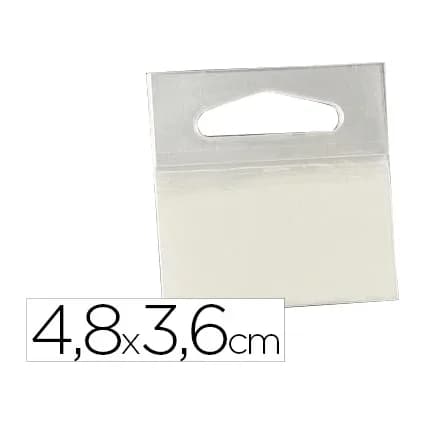 3m Colgador con adhesivo 3m hang tab 2180 rollo 1000 etiquetas48x36 mm