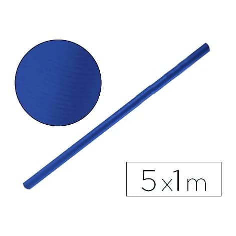 Liderpapel Papel kraft liderpapel azul azurita rollo 5x1 m