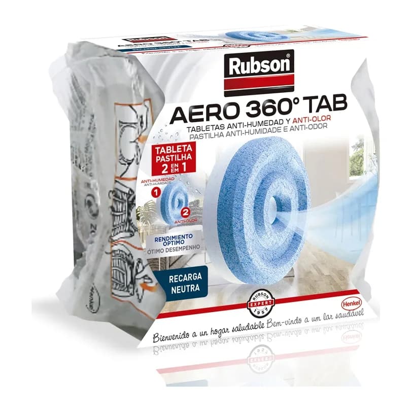 Rubson Recambio pastilla deshumidificador rubson aero 360º