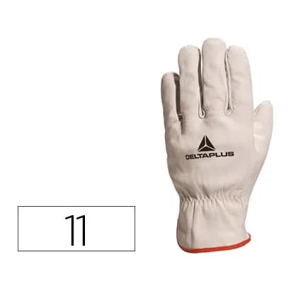 Deltaplus Guantes deltaplus piel vacuno especial para todo tipo de trabajos el mas vendido del mercado talla 11