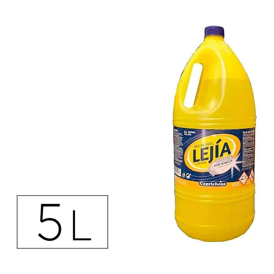 Caprichosa Lejia caprichosa garrafa de 5 litros