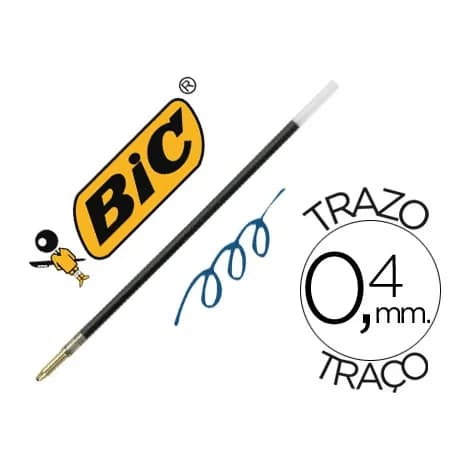 Bic Recambio boligrafo bic peana pen desk azul