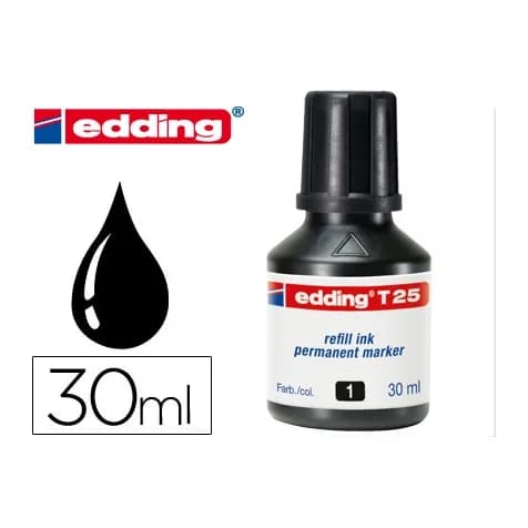 Edding Tinta rotulador edding t-25 bote 30 ml