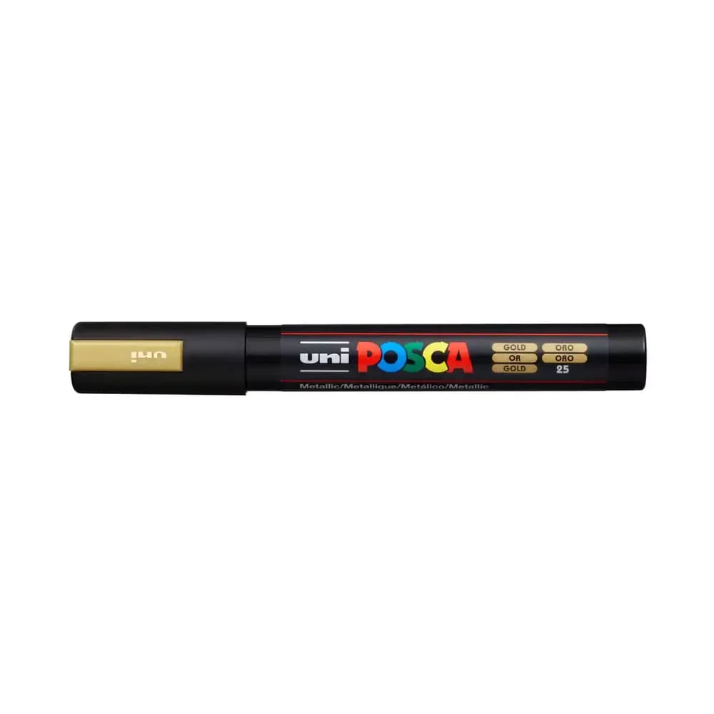 Posca Rotulador uni posca 1,8 - 2,5 mm pc-5m oro