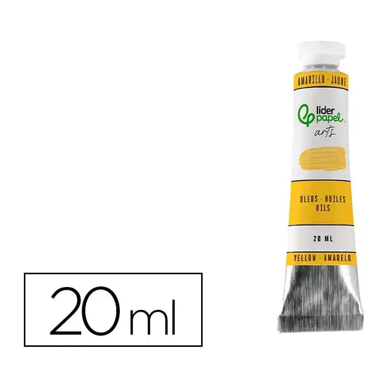 Liderpapel Pintura al oleo liderpapel tubo de aluminio de 20 ml oscuro