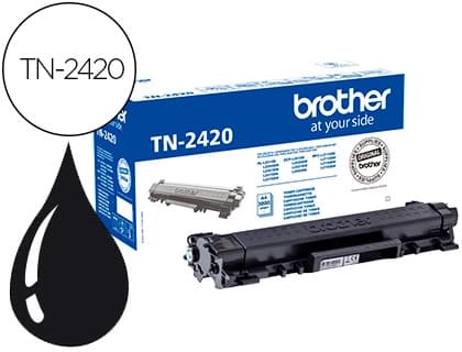 Brother Toner brother tn-2420 para dcp-l2510/ 2530 / 2550 / hl-l2375 alta capacidad negro 3000 pag