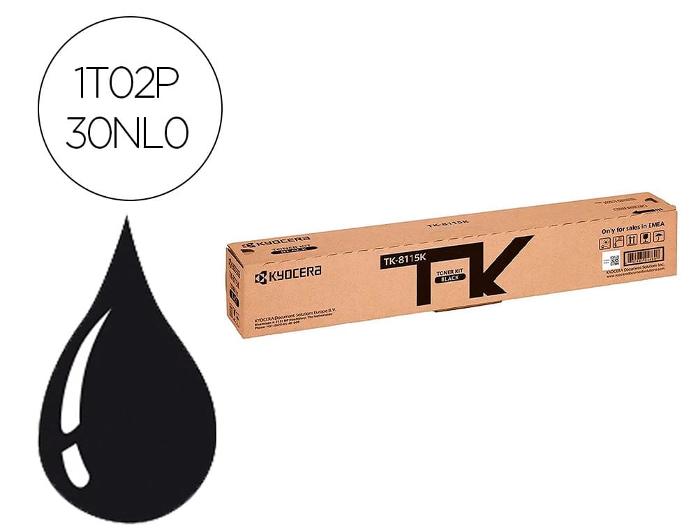 Kyocera Toner kyocera m8124/m8130cidn negro