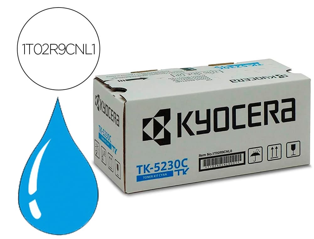 Kyocera Toner kyocera mita tk-5220c cian ecosys m5521cdw, ecosys m5521cdn 1200 pag