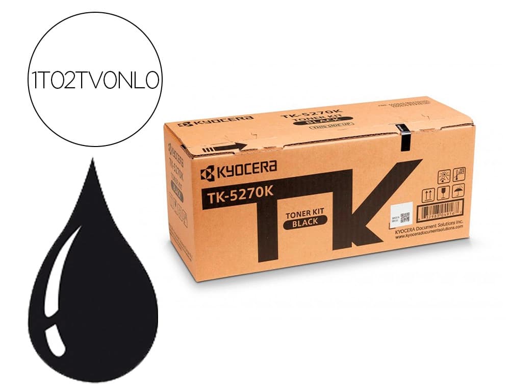 Kyocera Toner kyocera tk5270k negro para ecosys m6230 / 6630cidn