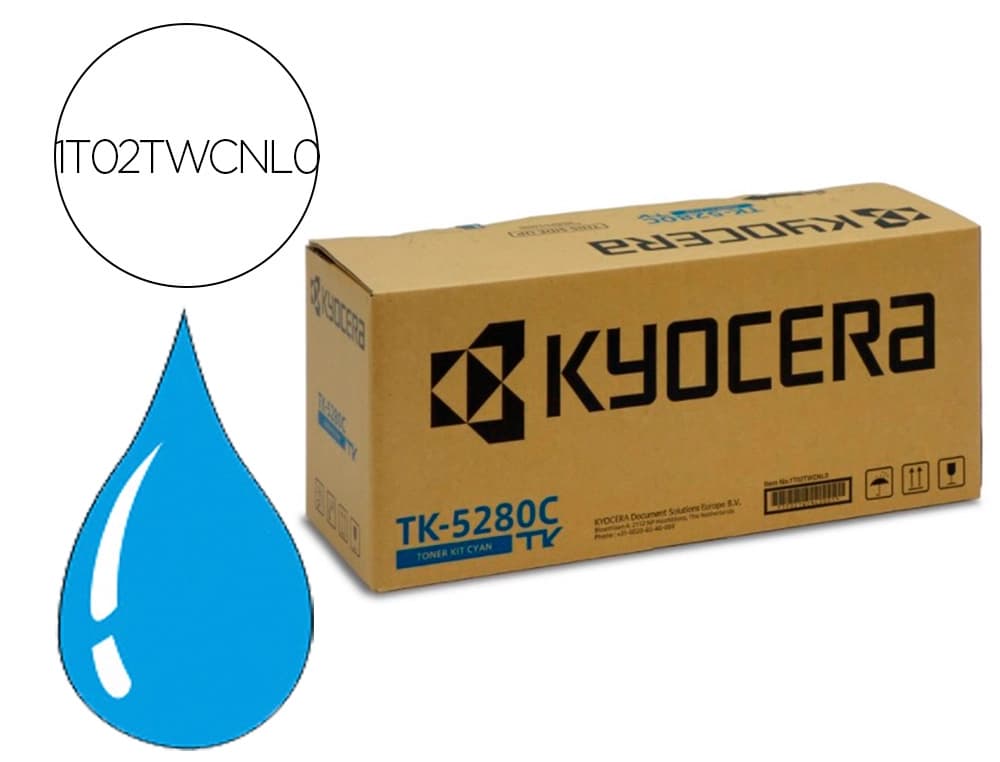 Kyocera Toner kyocera tk5280c cian para ecosysm6235 / 6635cidn