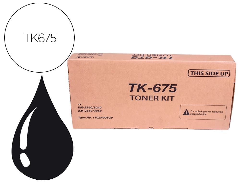 Kyocera Toner kyocera -mita km-2560 negro tk-675