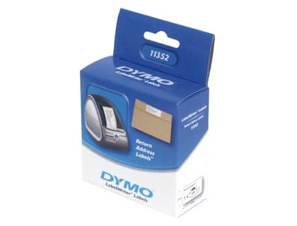 Dymo Etiqueta adhesiva dymo 99015 -tamaño 70x54 mm para impresora 400 320 etiquetas uso diskette