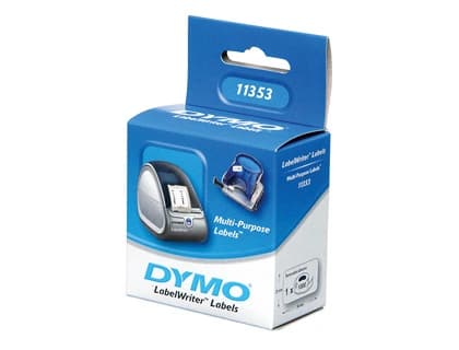 Dymo Etiqueta adhesiva dymo 11353 -tamaño 24x12 mm para impresora 400 1000 etiquetas uso multifuncion