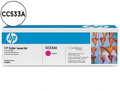 Hp Toner hp laserjet color cp2025/cm2320 magenta 2.800pag