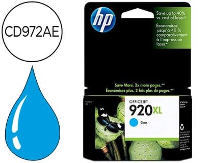 Hp Ink-jet hp 920xl cian 700pag officejet/920/6500