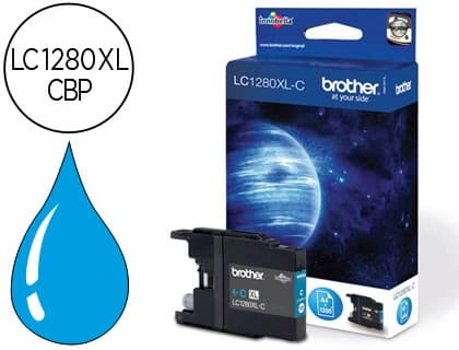 Brother Ink-jet brother lc-1280xlcbp cian -1,200pag- mfc-j6510dw mfc-j6710dw mfc-j6910dw