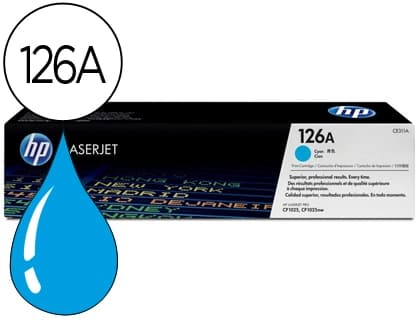 Hp Toner hp laserjet cp1025 mfp m175a ce311a cian -1000 pag-