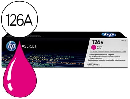 Hp Toner hp laserjet cp1025 mfp m175a ce313a magenta -1000 pag-