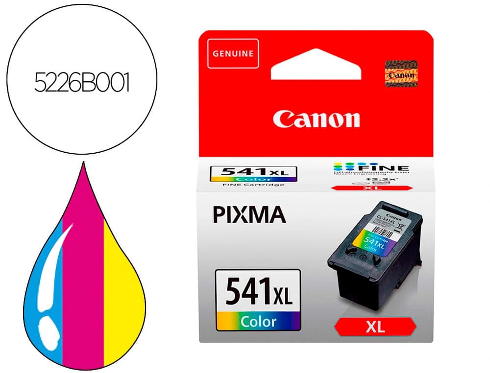 Canon Ink-jet canon cl-541xl color pixma mg2150/3150/3250/3550 15 ml alta capacidad