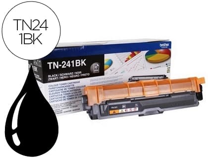 Brother Toner brother tn-241bk hl3140 hl3170 hl3150 dcp9020 mfc9140 mfc9330 mfc9340 negro 2500 pag