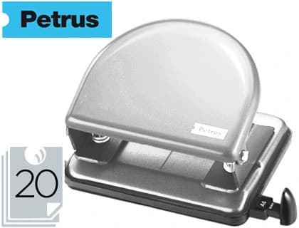 Petrus Taladrador petrus 52 c cromado capacidad 20 hojas