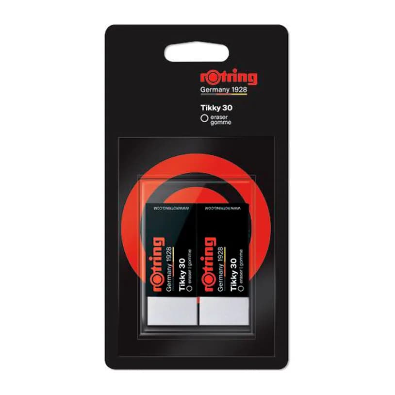Rotring Goma de borrar rotring tikky 30 blister de 2 unidades