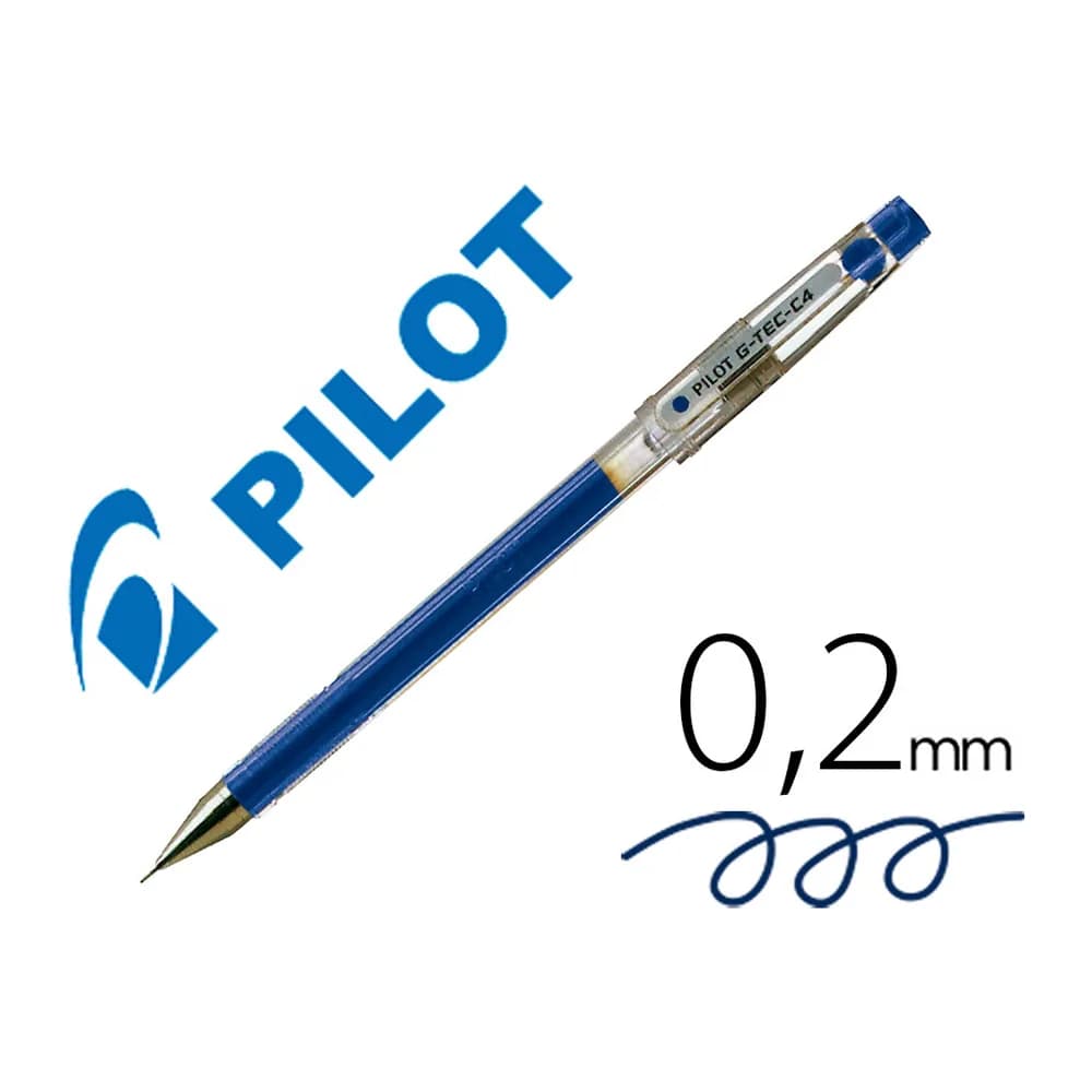 Pilot Boligrafo pilot punta aguja g-tec-c4 azul