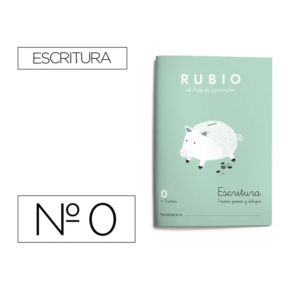 Rubio Cuaderno rubio caligrafia nº 0