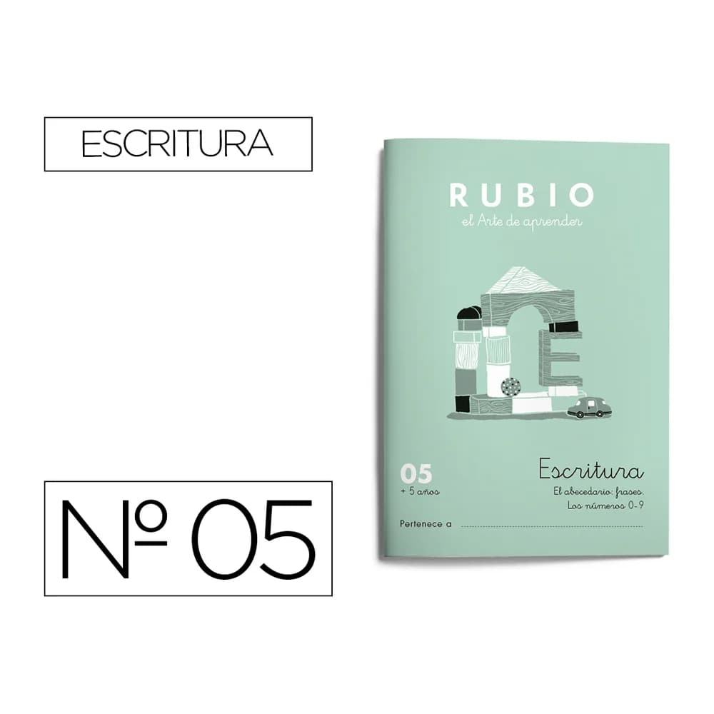 Rubio Cuaderno rubio caligrafia nº 05
