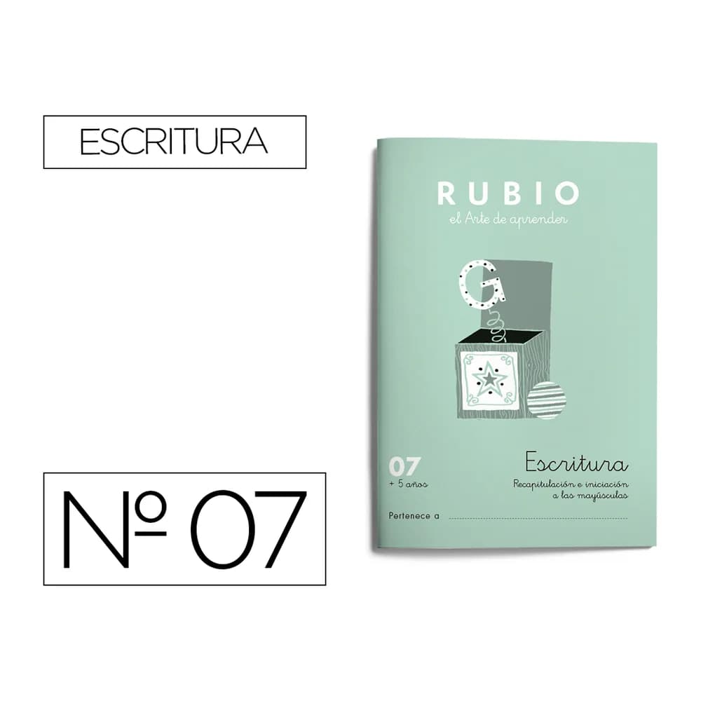 Rubio Cuaderno rubio caligrafia nº 07