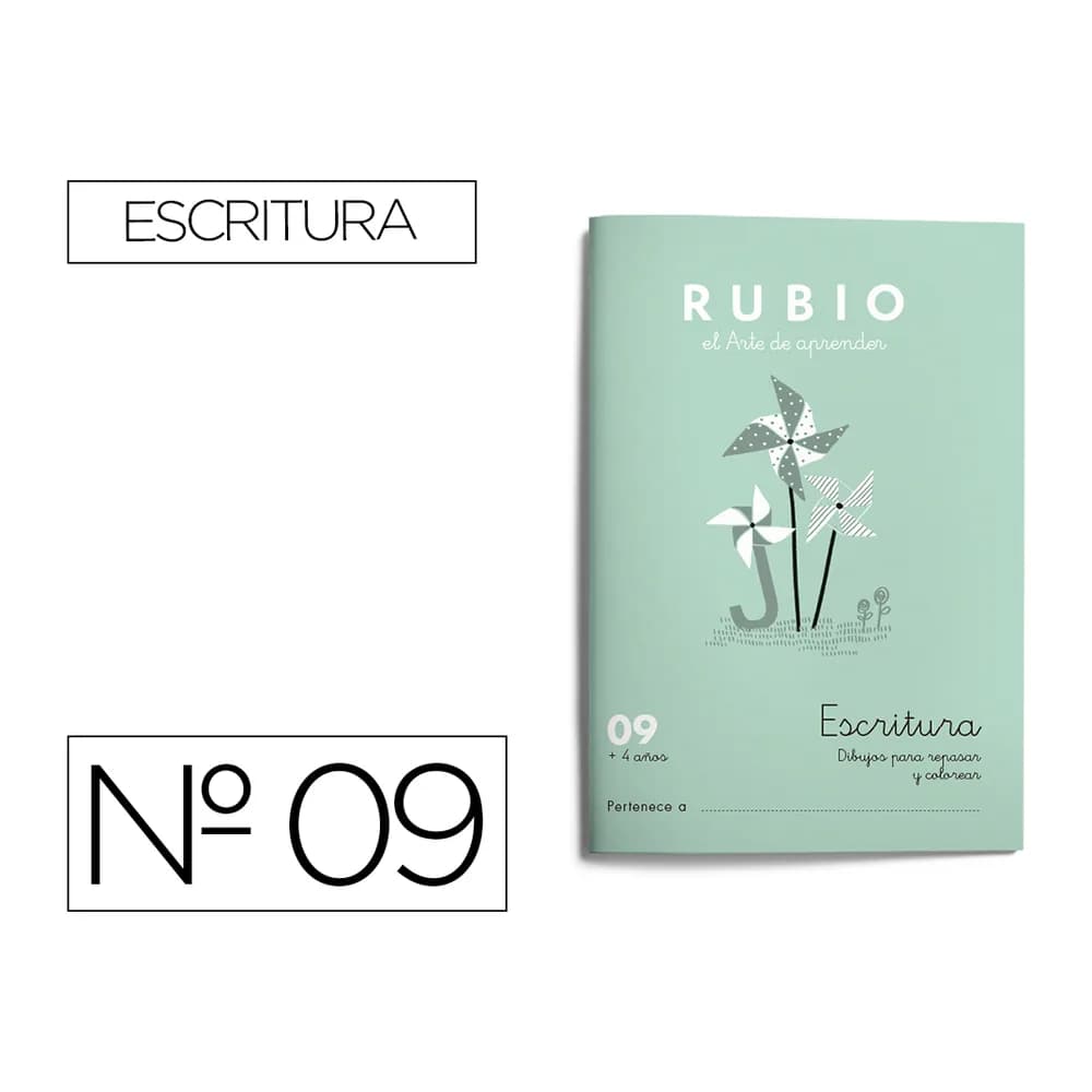 Rubio Cuaderno rubio caligrafia nº 09