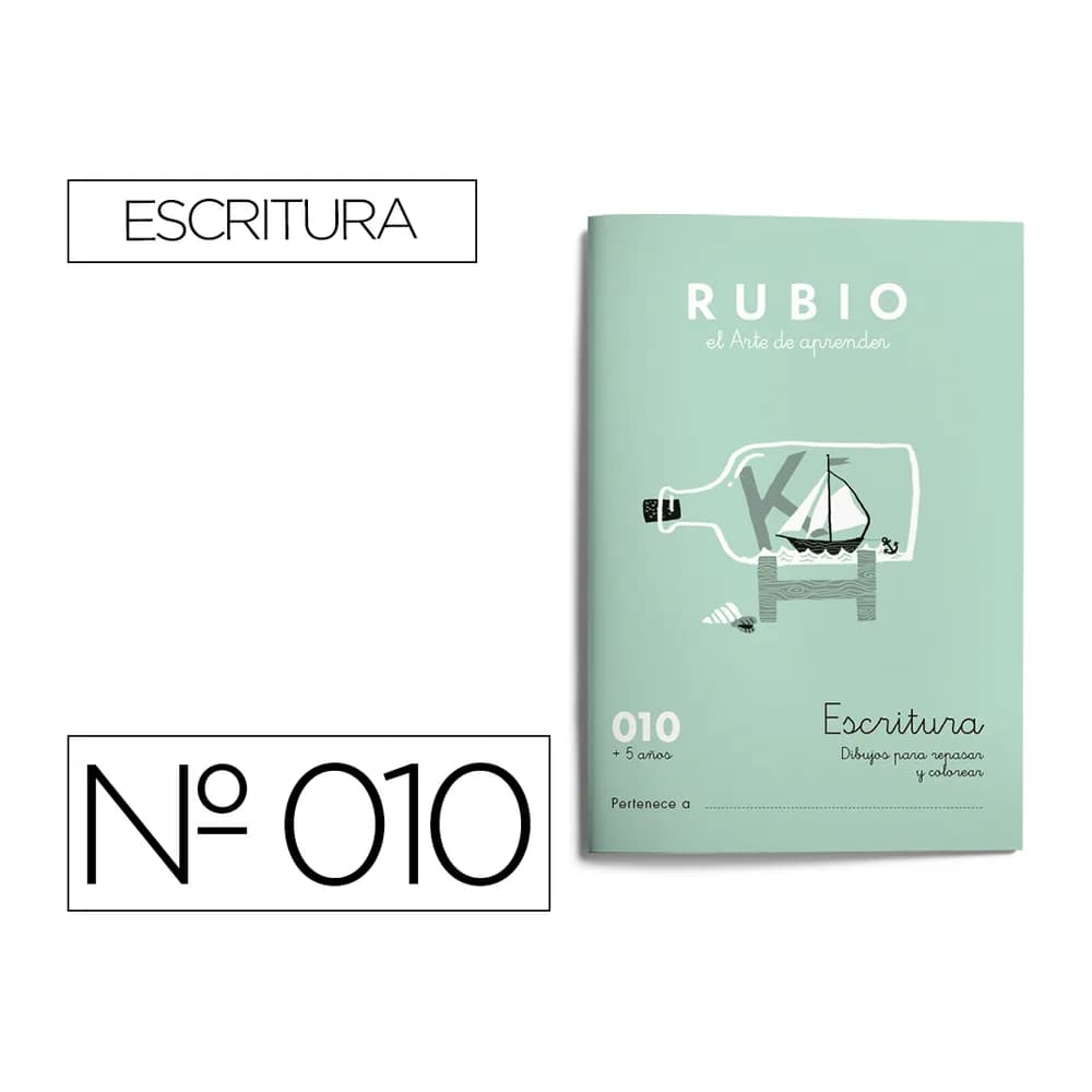 Rubio Cuaderno rubio caligrafia nº 010