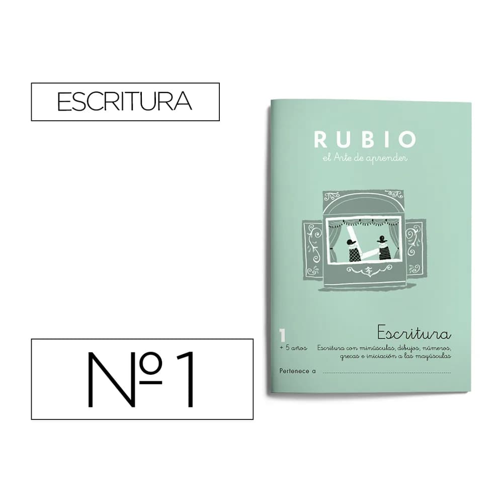 Rubio Cuaderno rubio caligrafia nº 1